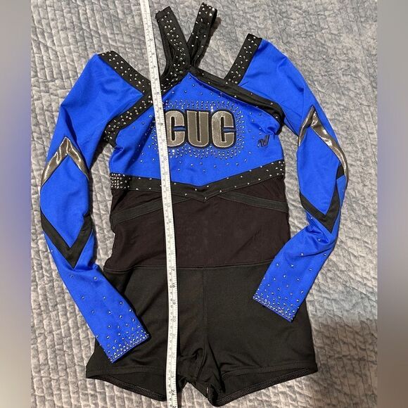 Stage Wear Ballet Dance Gymnastics Girls Long Sleeve Leotard & Shorts At… - Picture 15 of 17